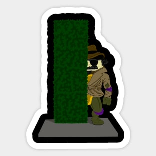 Undercover lurkin Sticker